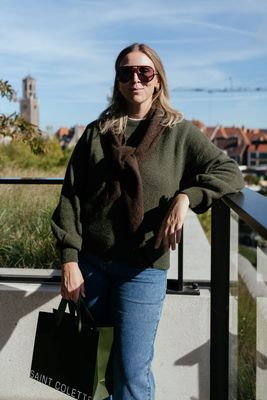 Alicante Knit Olive Green