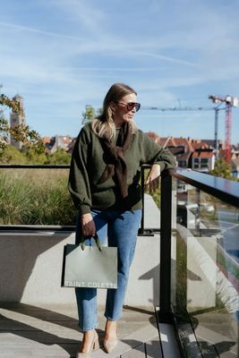 Alicante Knit Olive Green
