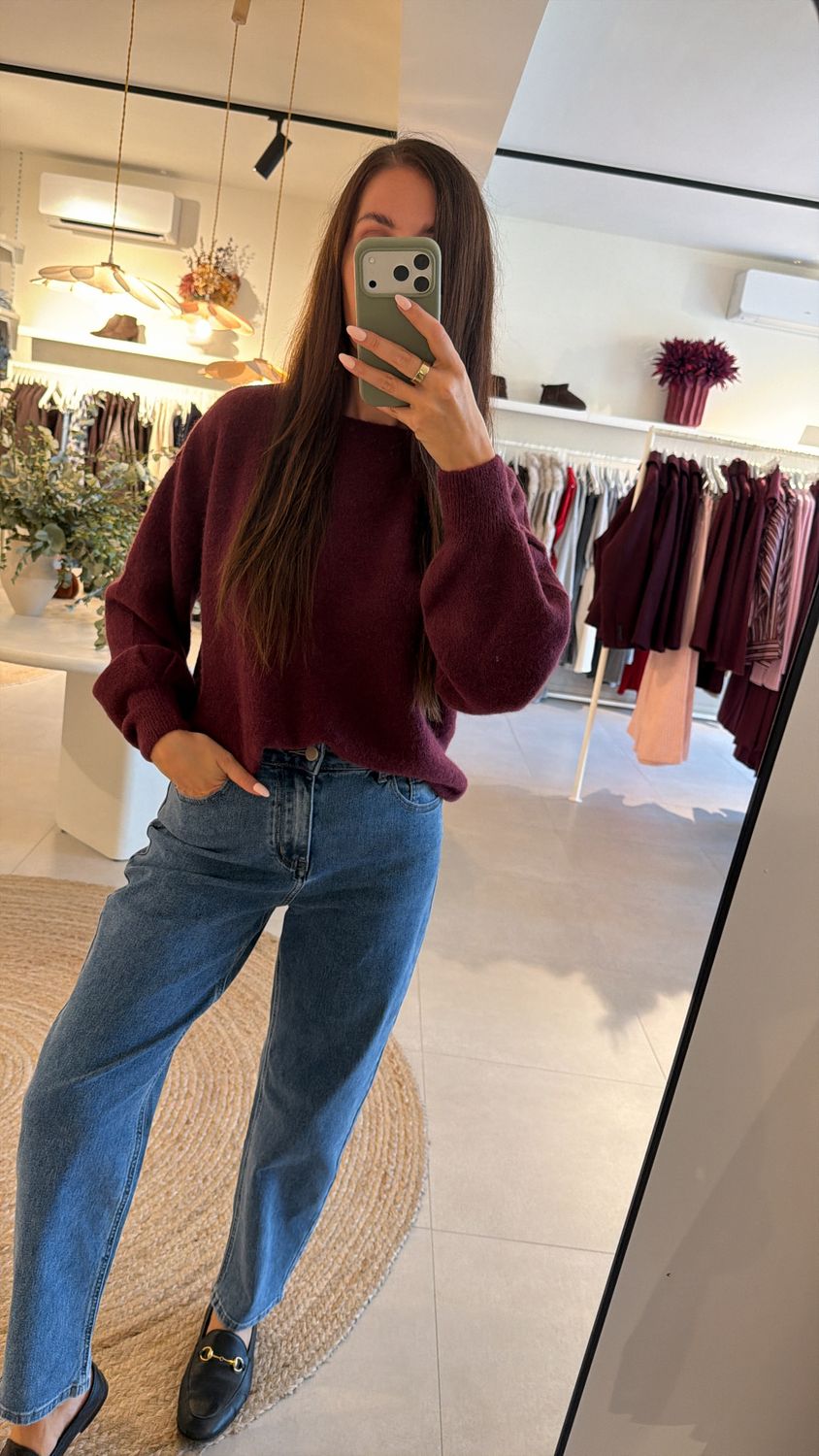 Alicante Knit Prune