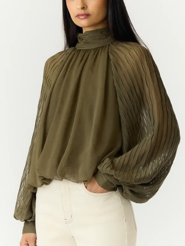 Top Olera Dark Olive