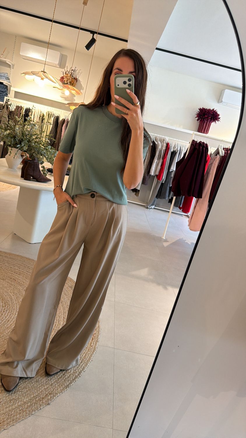 Wide Pants Ruby Greige
