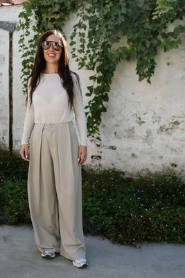 Wide Pants Ruby Greige