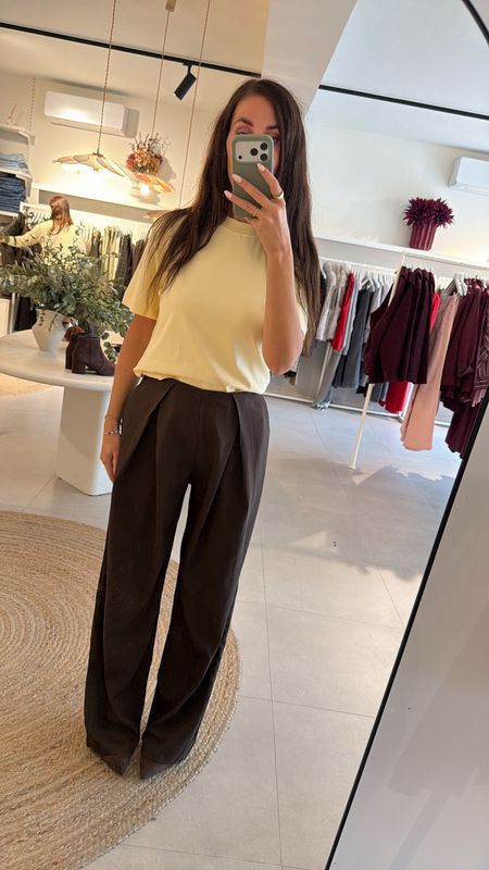 Wide Pants Debby Chocolate Brown