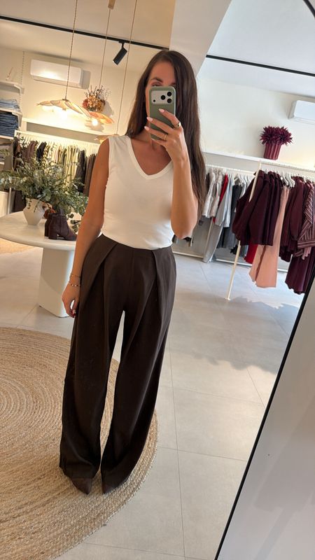 Wide Pants Debby Chocolate Brown