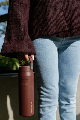 Knit Cardigan Indy Aubergine