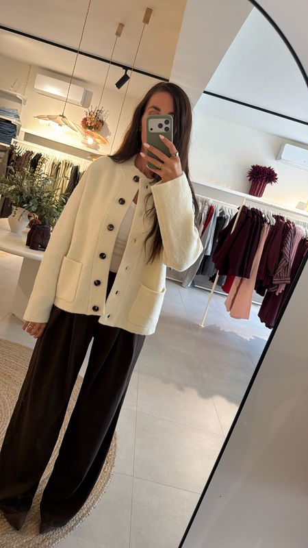 Knit Cardigan Holly Offwhite