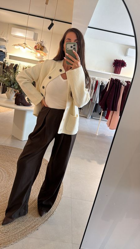 Knit Cardigan Holly Offwhite