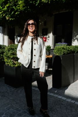 Knit Cardigan Holly Offwhite