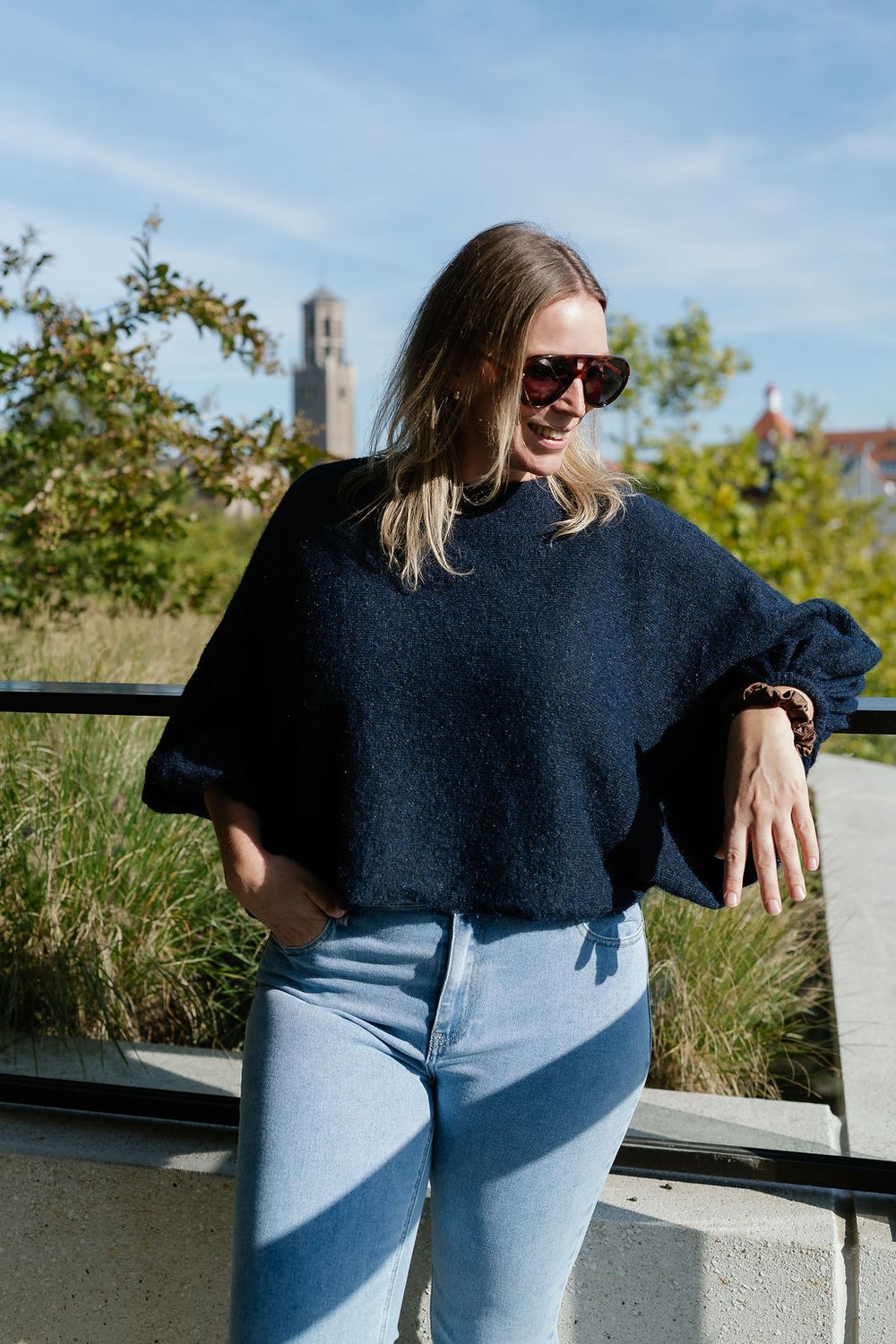 Knit Amalia Navy