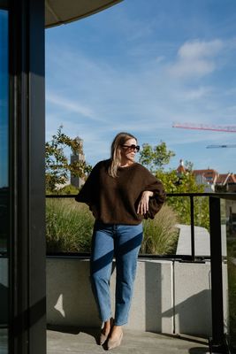 Knit Amalia Brown