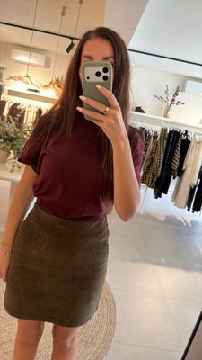 Skirt Corduroy Khaki