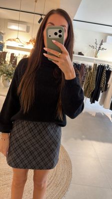 Checked Skirt Bobbie Marron