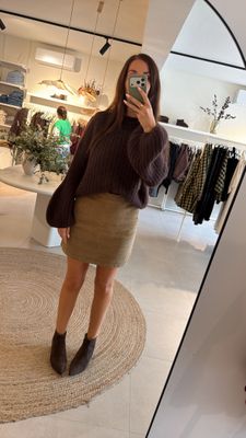 Skirt Corduroy Taupe