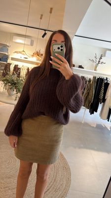 Skirt Corduroy Taupe