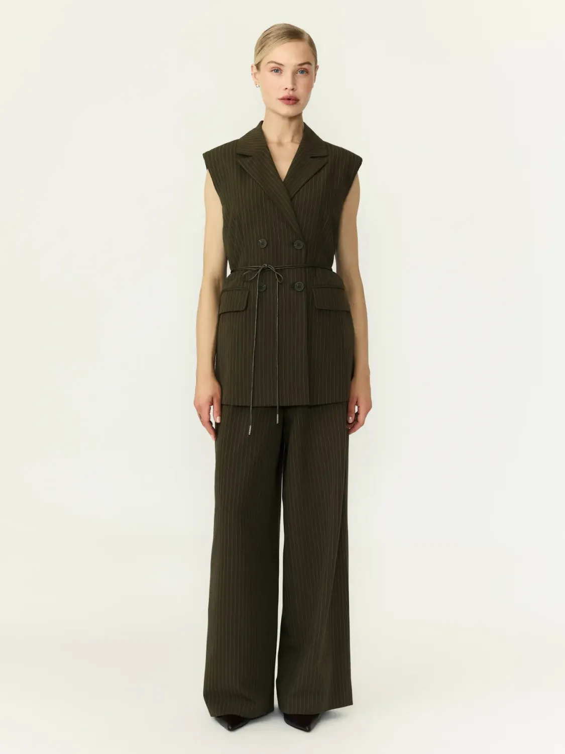 Waistcoat Shimma Dark Olive