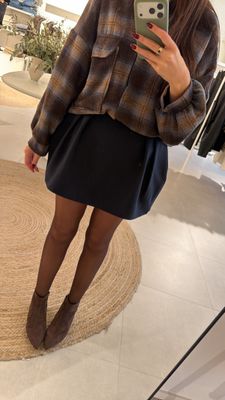 Mini Skirt Celia Navy