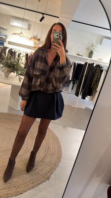 Mini Skirt Celia Navy