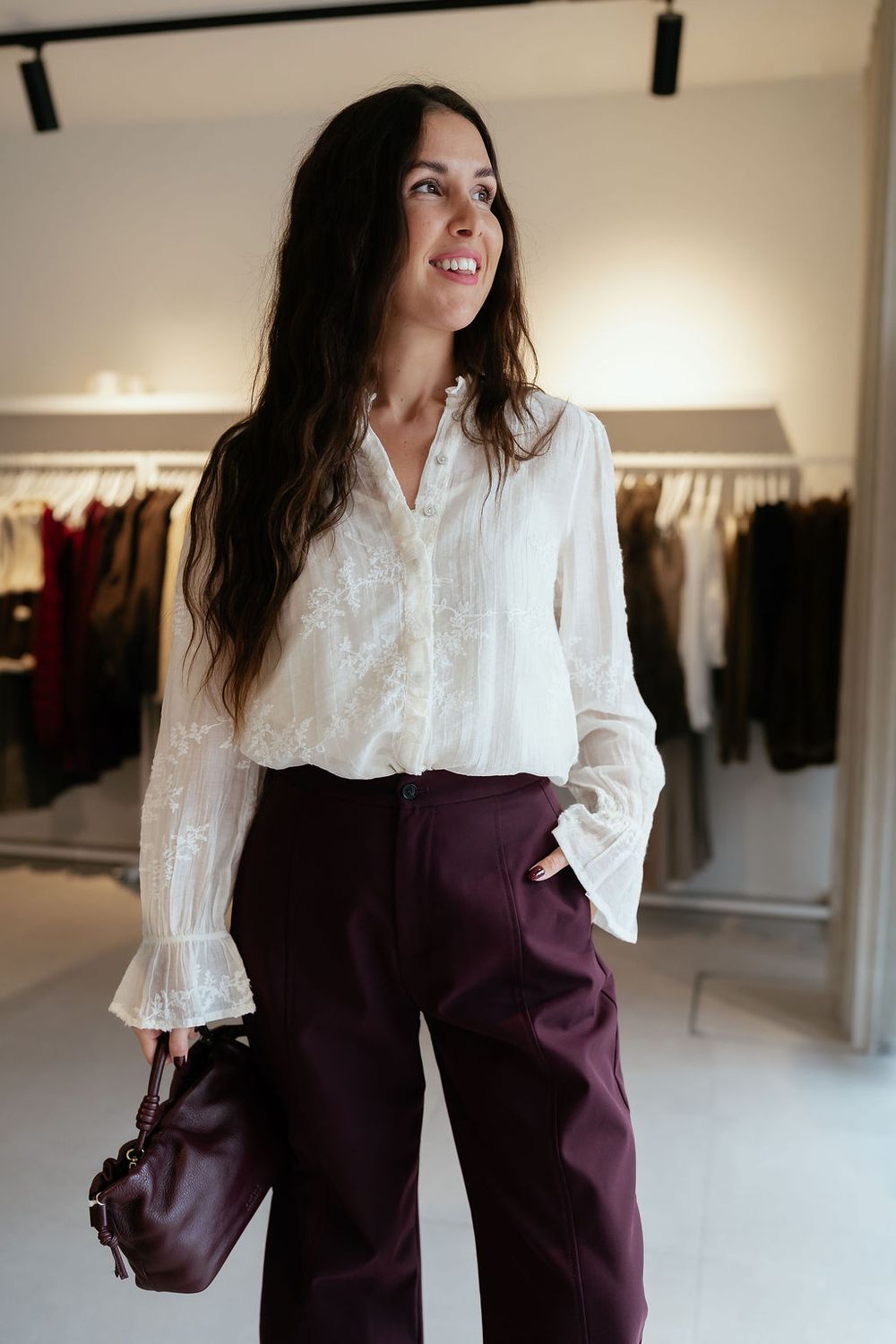 Balloon Pants Filou Wine