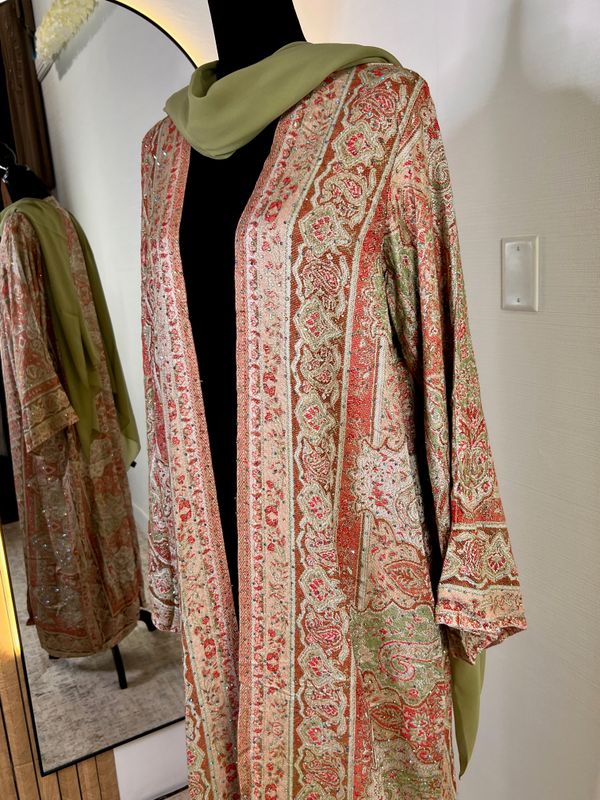 Autumn Pashmina Open Abaya