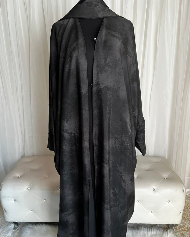 Maya open double Chiffon Abaya