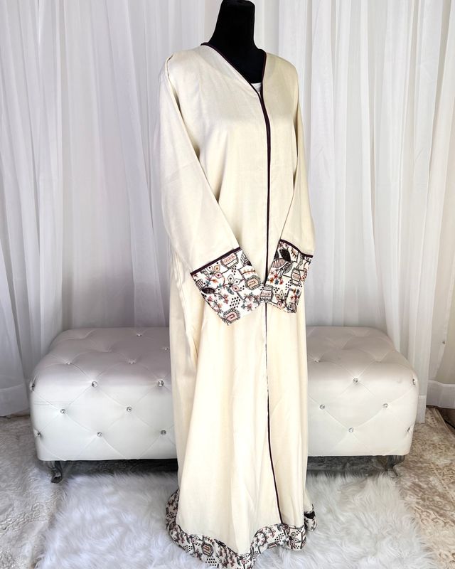 Aseel Open Abaya