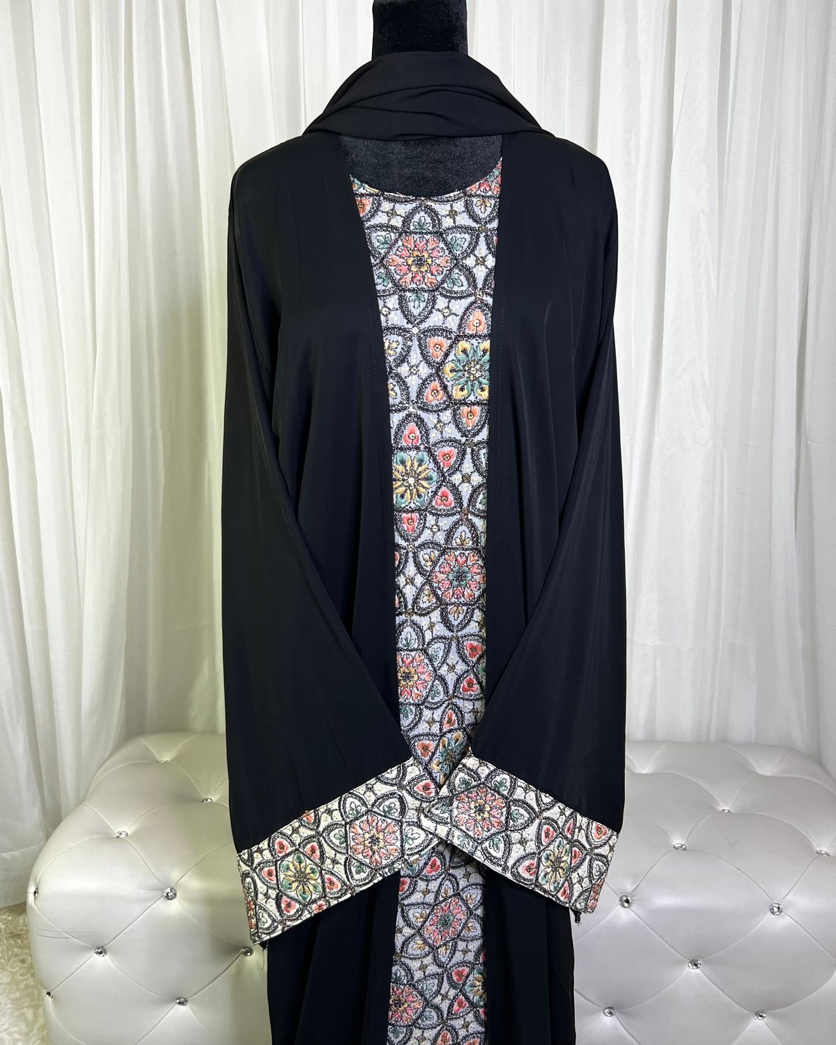 Jawahir Open Abaya