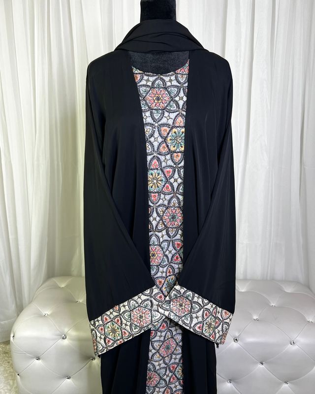 Jawahir Open Abaya