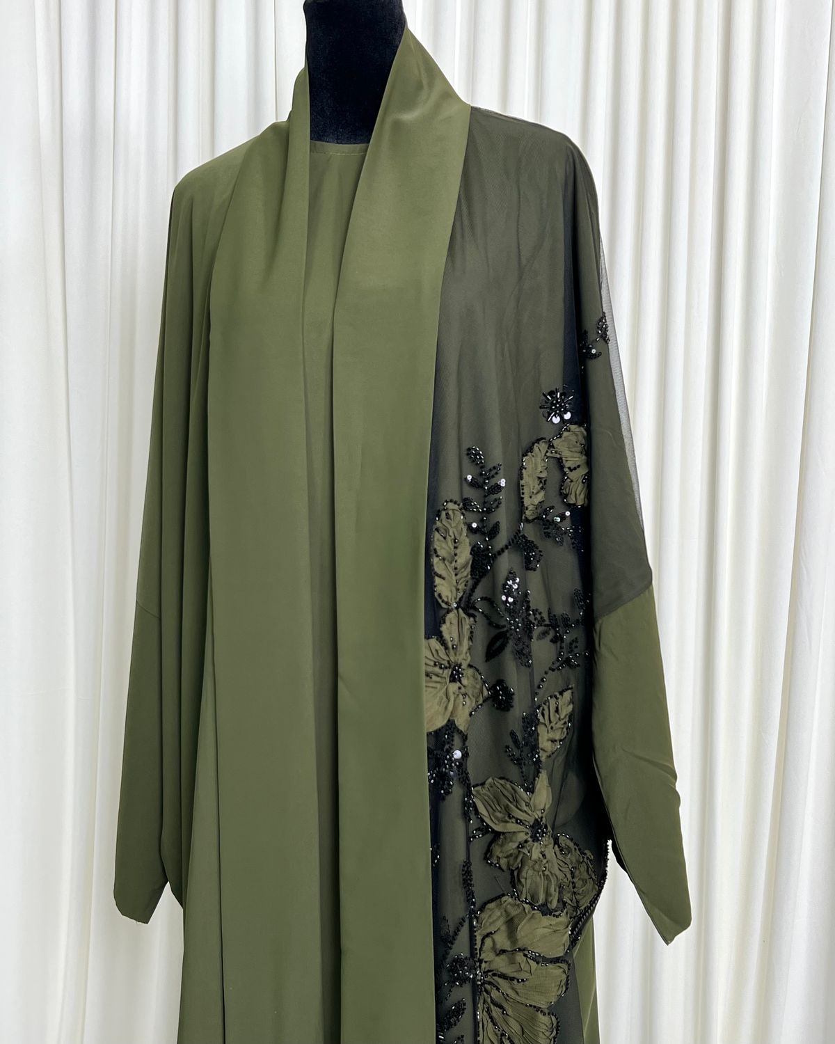 Malak Open Abaya set