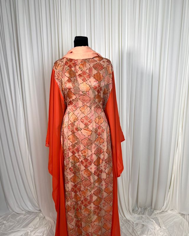 Hido Dirac inspired Butterfly Abaya