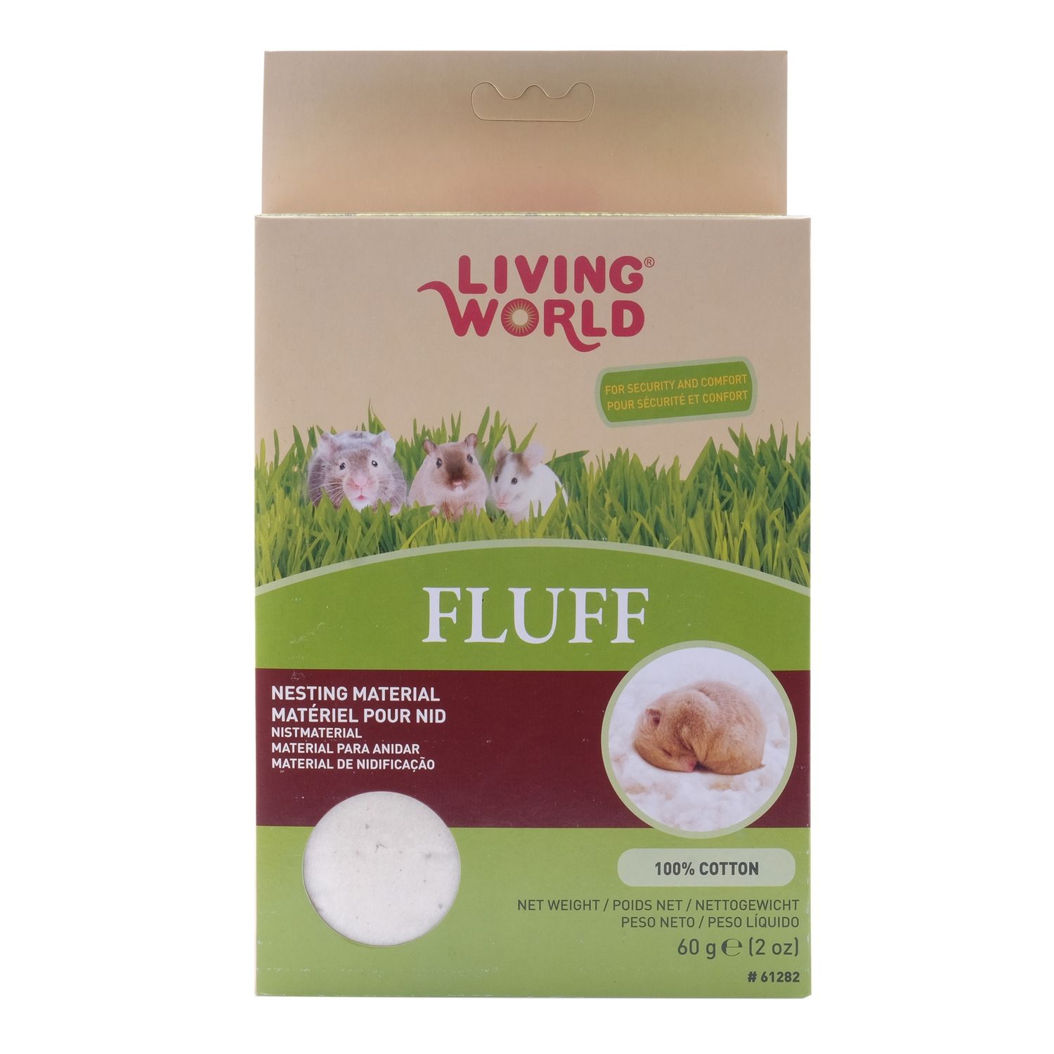 LW | Hamster Bedding, size: Fluff 60g