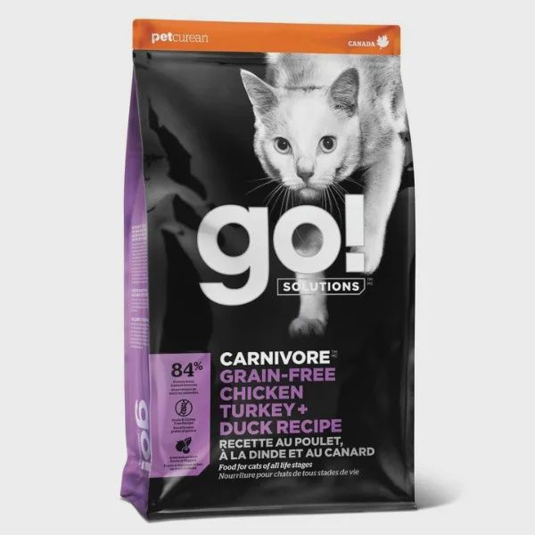 PG | Cat Food Dry | Carnivore, Bag Size: 3lbs, flavour: Chicken Turkey &amp; Duck
