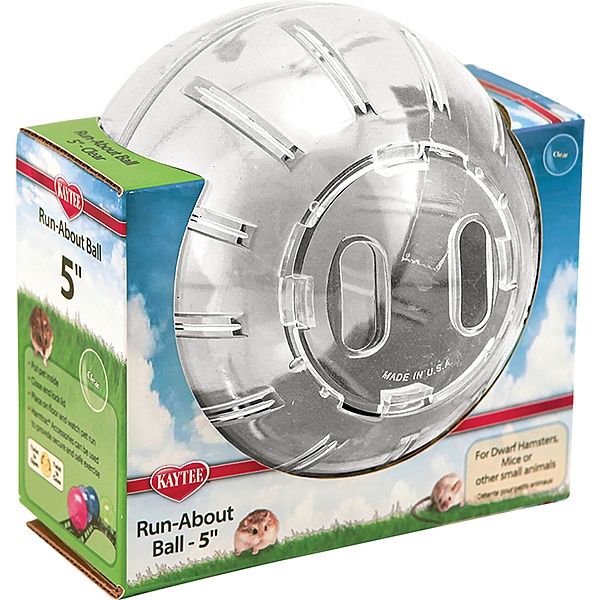 K | Run About Ball, Colour: Clear, size: Mini / 5"