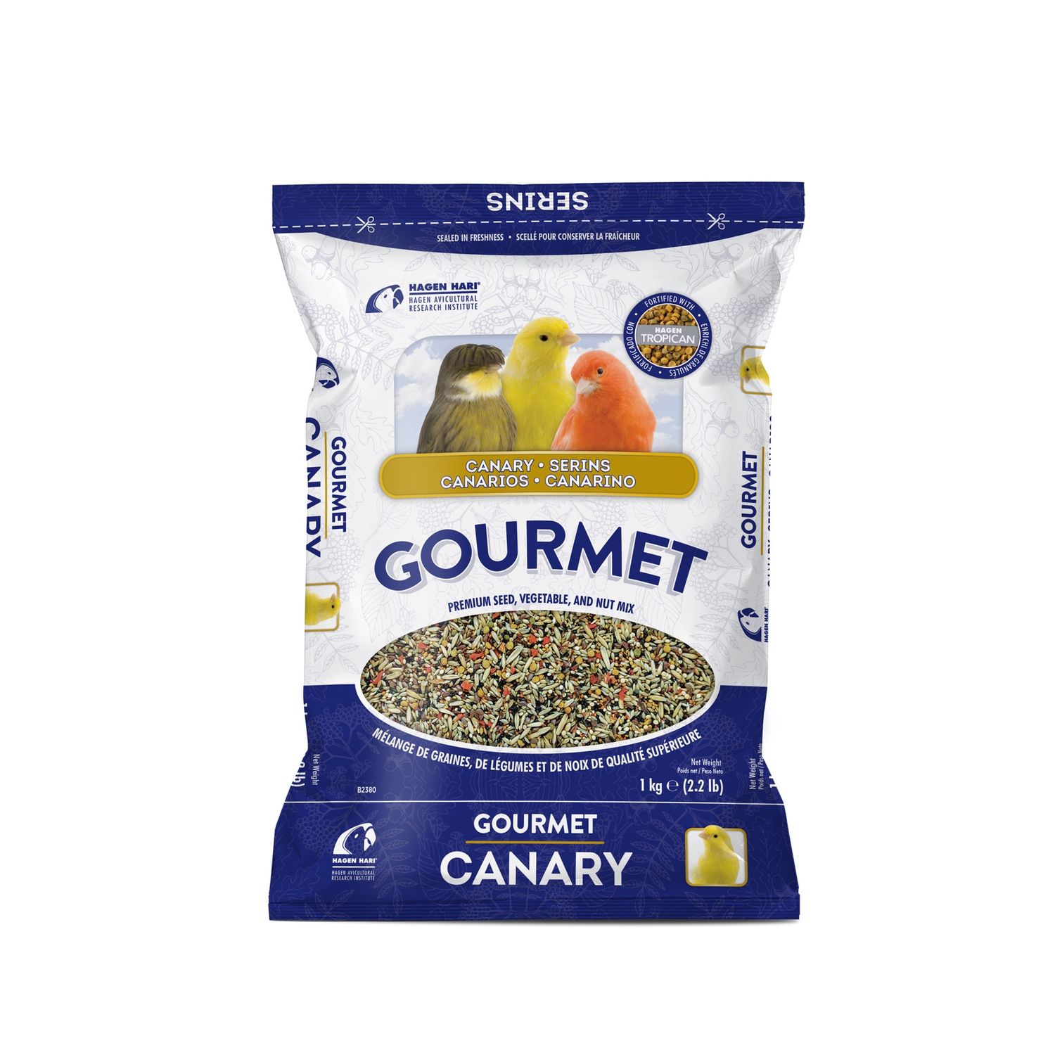 H | Gourmet Seed Mix, animal: Canary, size: 2lbs
