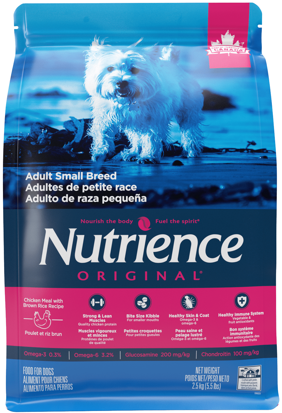 N | Dog Food Dry | Original, flavour: Chicken, size: 5lb, type: Adult Small Breed