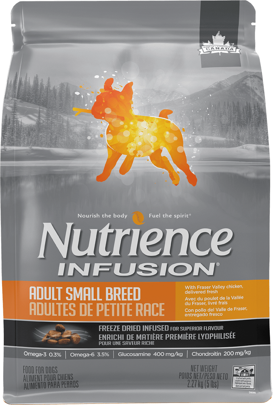 N | Dog Food Dry | Infusion, flavour: Chicken, size: 5lb, type: Small Breed