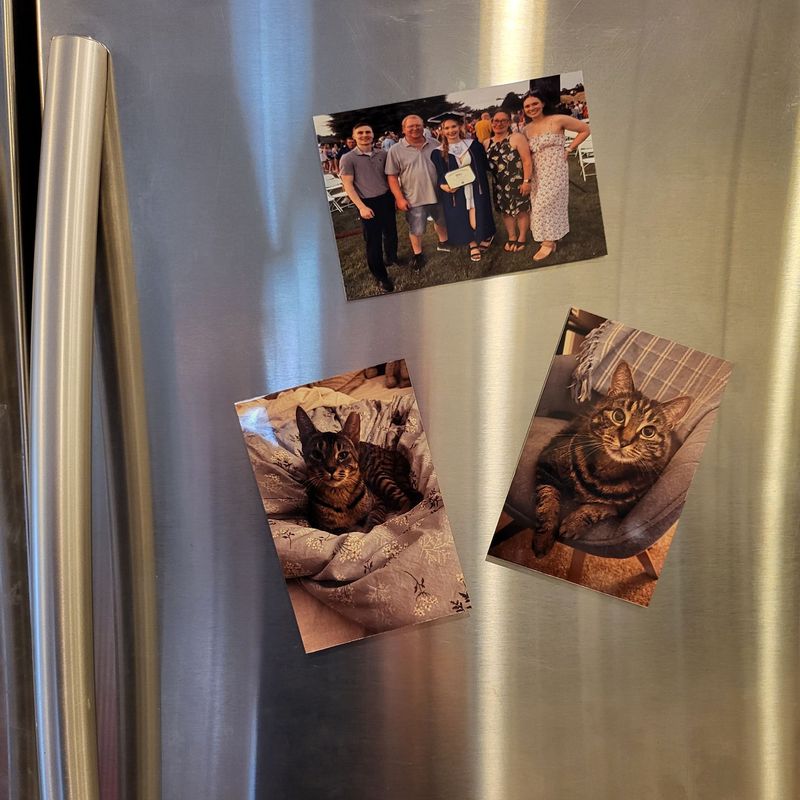 Aluminum Photo Magnet