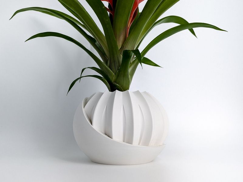 Lotus Planter with Hidden Compartment