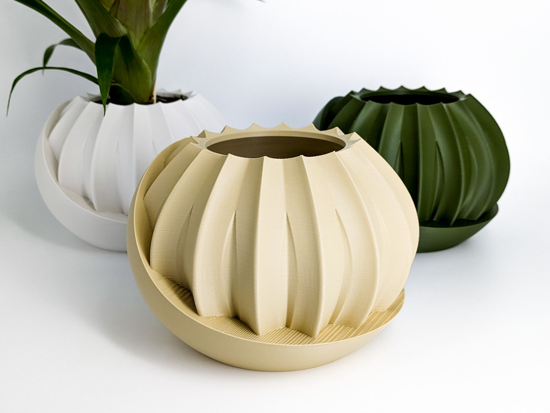 Lotus Planter with Hidden Compartment