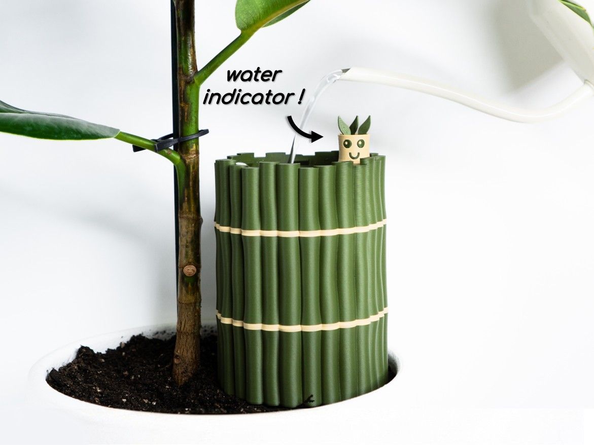 Self Watering Bamboo Buddy Spike