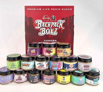 Backpack Boyz Live Resin Sugar Flavors