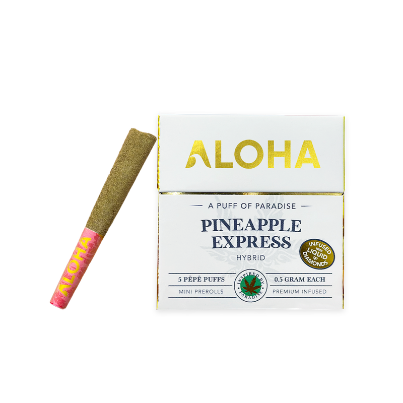 Aloha- A PUFF OF PARADISE -PINEAPPLE EXPRESS | HYBRID