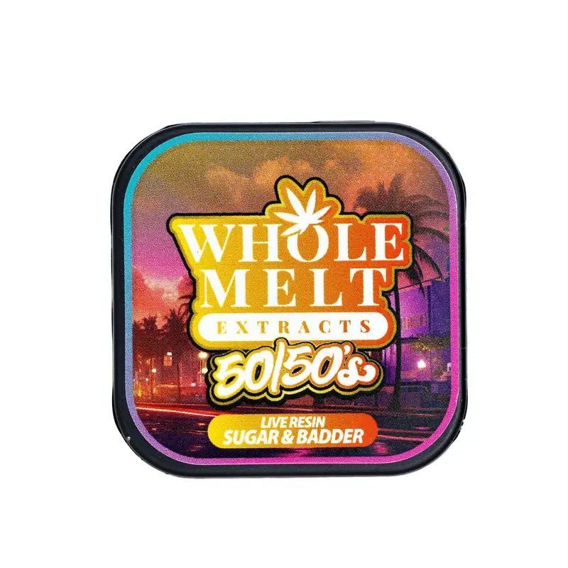 Whole Melt Vice City Edition 3.5G per Jar– Guava Tart x Lychee Berries Live Resin Sugar & Badder ???