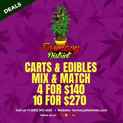Carts and edibles Mix & Match