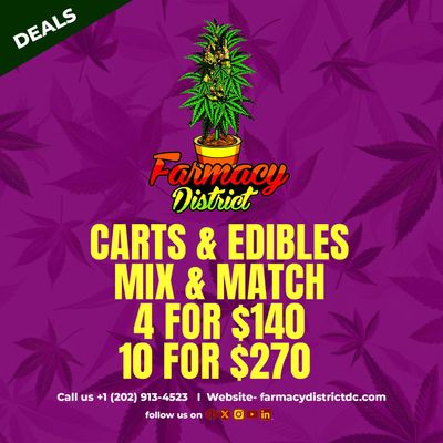 Carts and edibles Mix & Match Carts and edibles Mix & Match