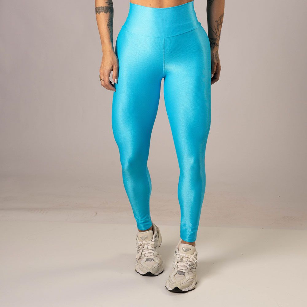 Women's High-Waist Leggings Marcela Soft Sea