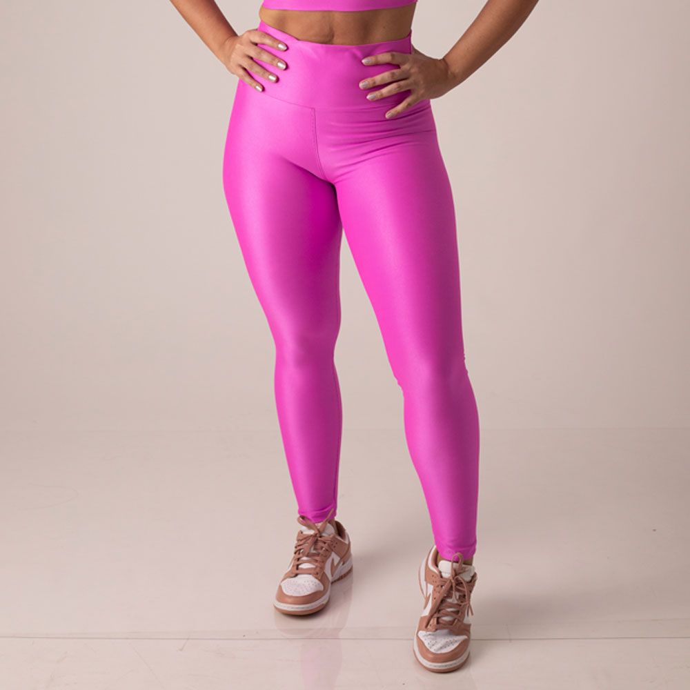 Women's High-Waist Leggings Marcela Bikini Pink