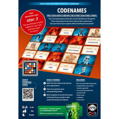 Codenames 2nd Edition
