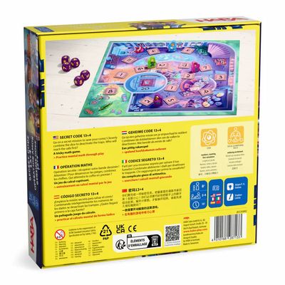 Secret Code 13+4 Math Game