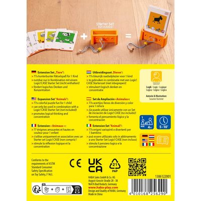 Logic! CASE Expansion Set – Animals 4+