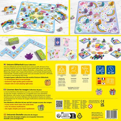Unicorn Glitterluck - Game Collection (Pink)